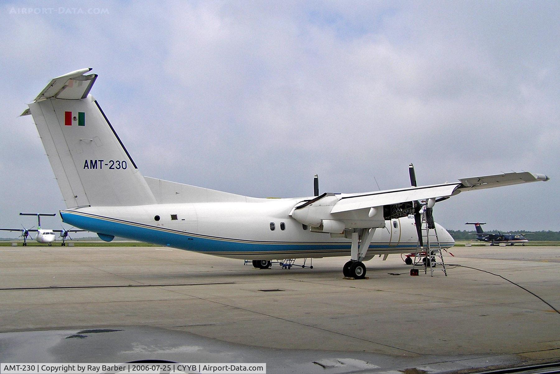 AMT-230, 2000 De Havilland Canada DHC-8-202Q Dash 8 C/N 572, AMT-230   De Havilland Canada DHC-8Q-202 Dash 8 [572] (Mexican Navy) Ontario-North Bay~C 25/07/2006