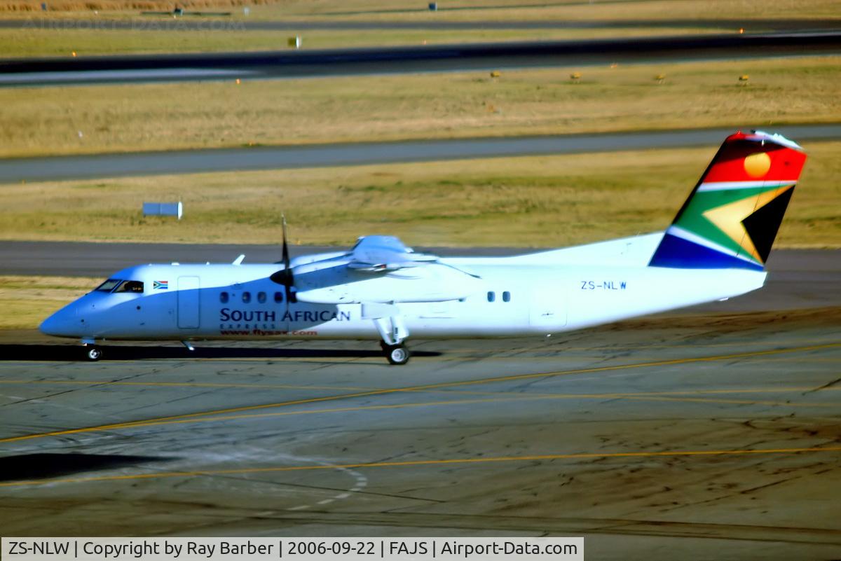 ZS-NLW, 1992 De Havilland Canada DHC-8-300 Dash 8 C/N 338, ZS-NLW   De Havilland Canada DHC-8-311 Dash 8 [338] (South African Express) Johannesburg Int'l~ZS 22/09/2006
