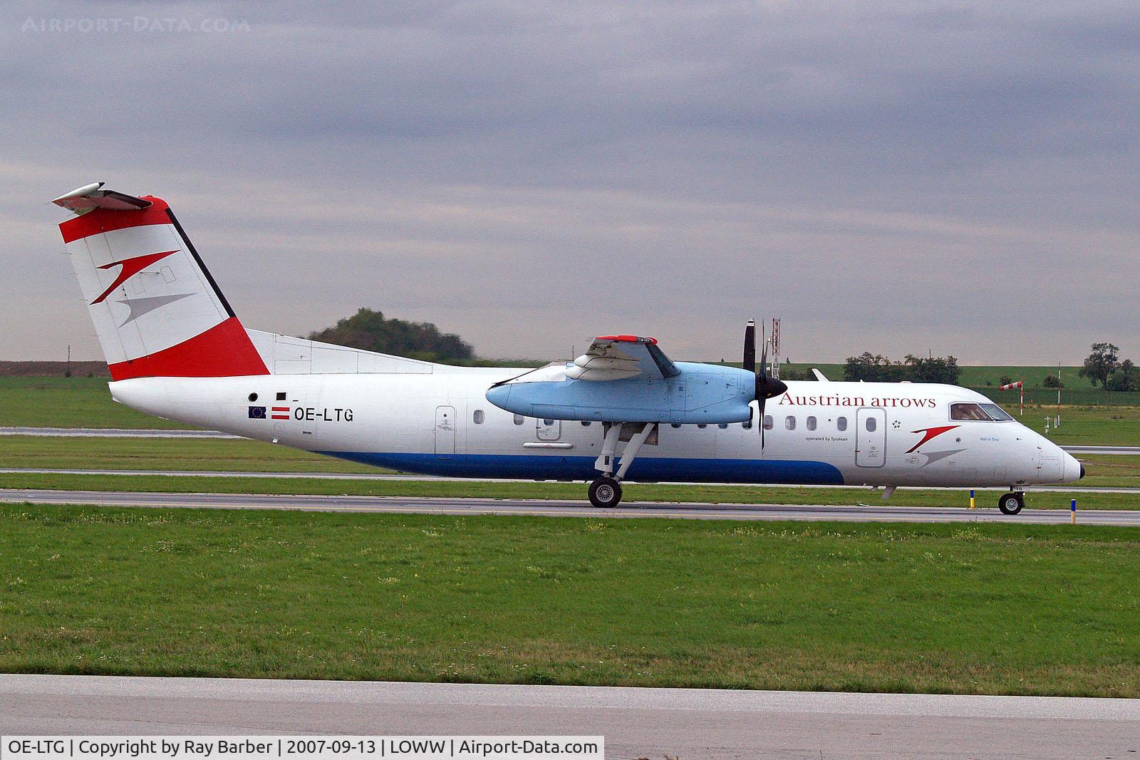 OE-LTG, 1997 De Havilland Canada DHC-8-314Q Dash 8 C/N 438, OE-LTG   De Havilland DHC-8Q-314B Dash 8 [438] (Austrian Arrows) Vienna-Schwechat~OE 13/09/2007