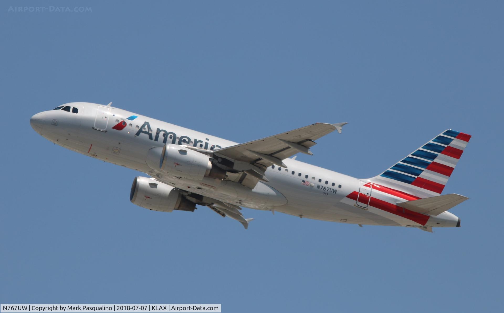 N767UW, 2000 Airbus A319-112 C/N 1382, Airbus A319-112