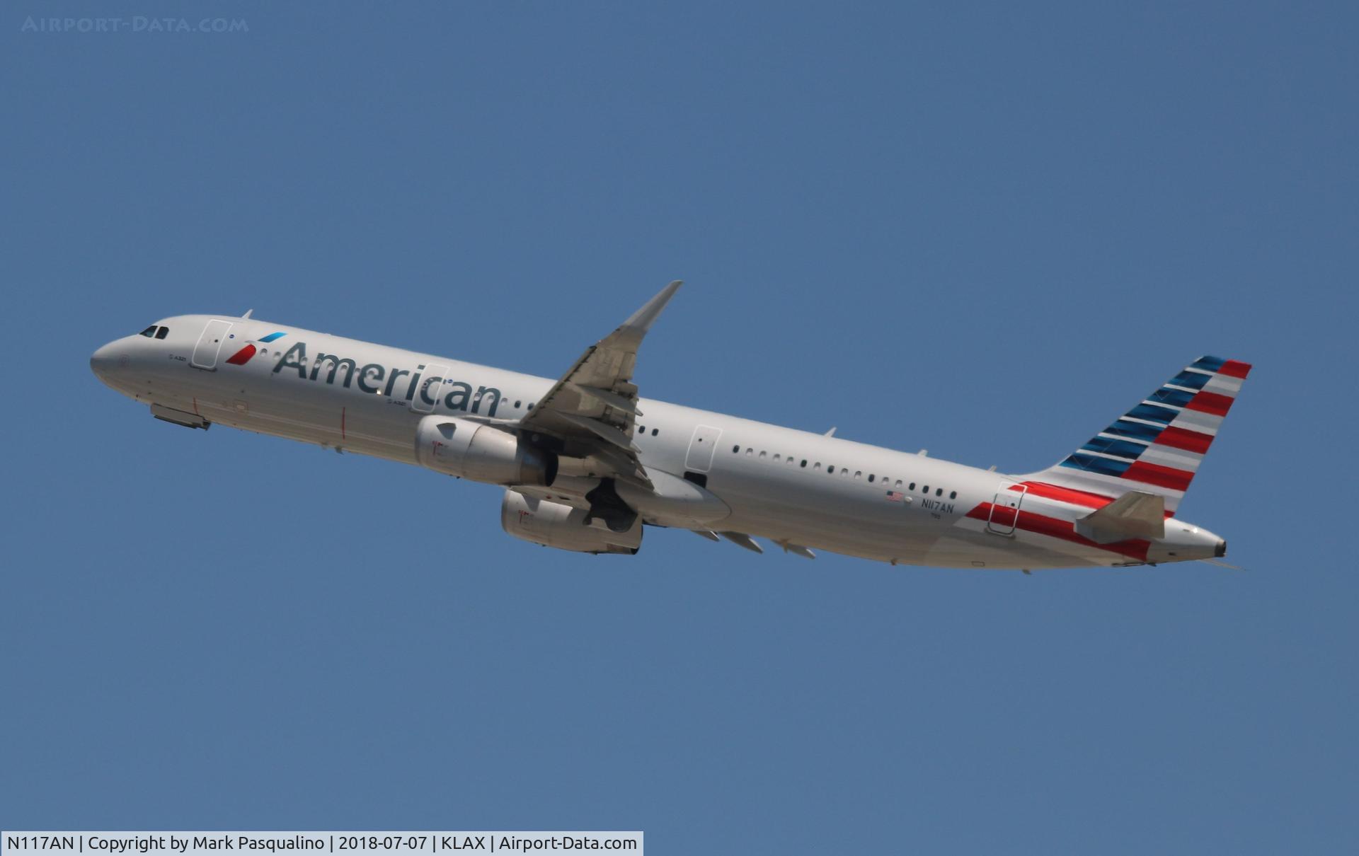 N117AN, 2014 Airbus A321-231 C/N 6094, Airbus A321-231