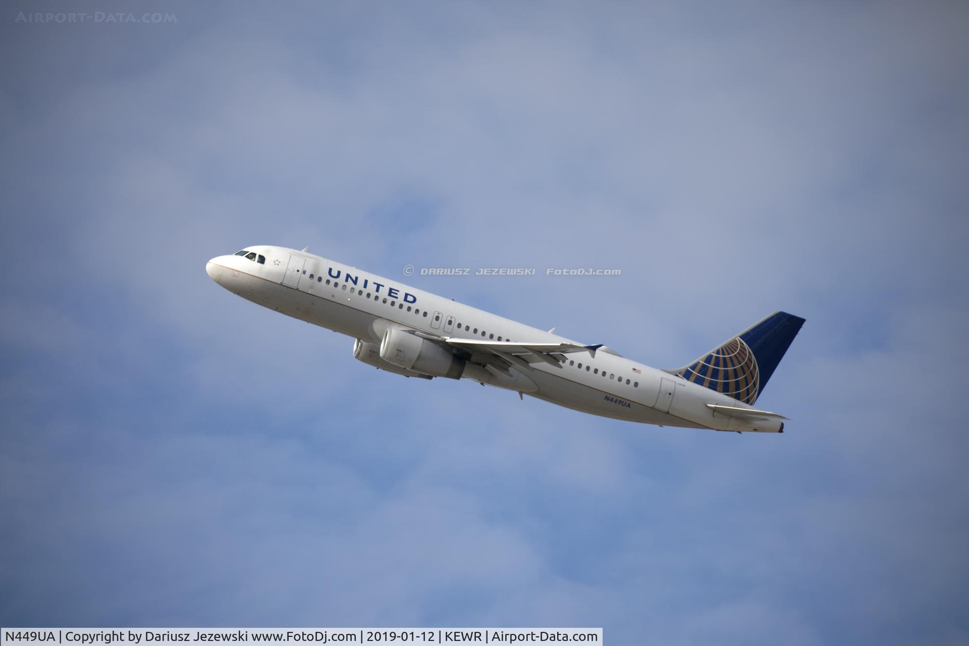 N449UA, 1998 Airbus A320-232 C/N 851, Airbus A320-232 - United Airlines  C/N 851, N449UA