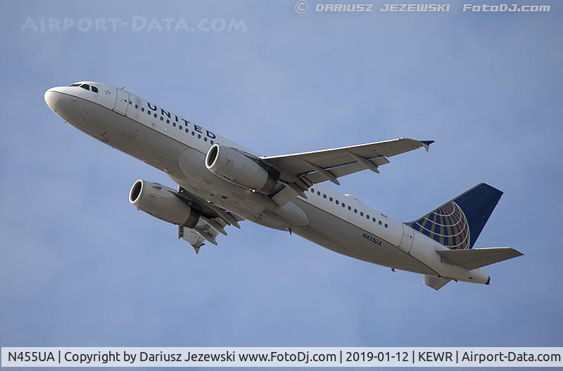 N455UA, 1999 Airbus A320-232 C/N 1105, Airbus A320-232 - United Airlines  C/N 1105, N455UA