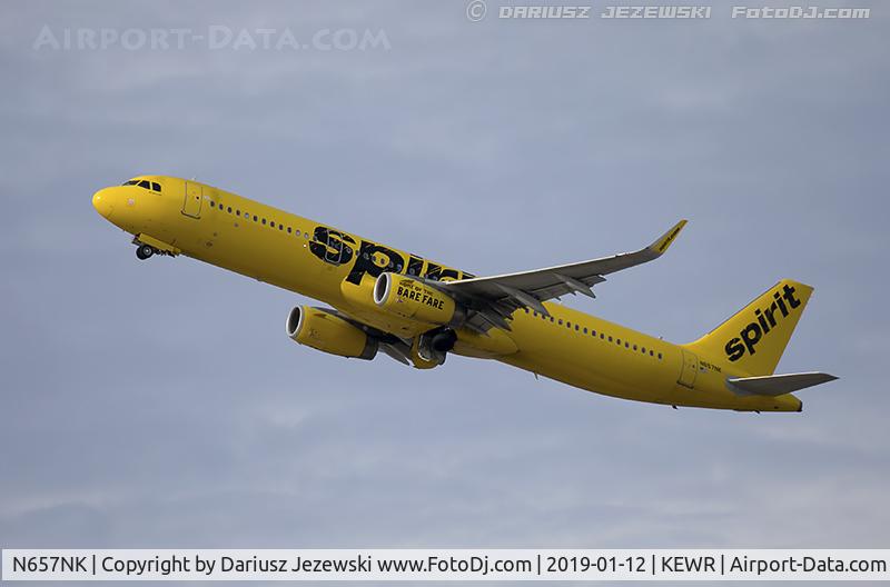 N657NK, 2015 Airbus A321-231 C/N 6672, Airbus A321-231 - Spirit Airlines  C/N 6672, N657NK