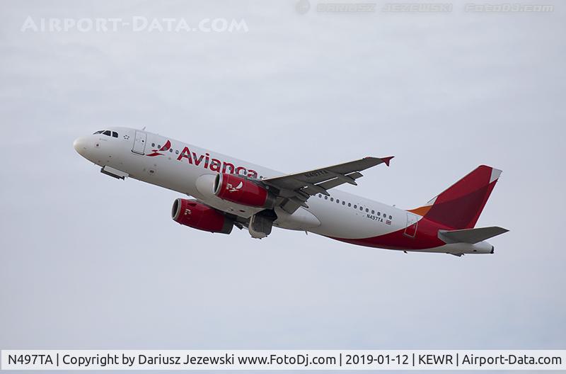 N497TA, 2008 Airbus A320-233 C/N 3378, Airbus A320-233 - Avianca  C/N 3378, N497TA