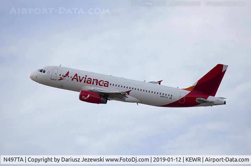 N497TA, 2008 Airbus A320-233 C/N 3378, Airbus A320-233 - Avianca  C/N 3378, N497TA