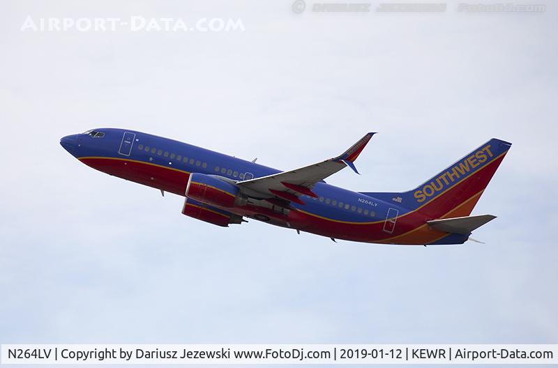 N264LV, 2007 Boeing 737-7H4 C/N 32521, Boeing 737-7H4 - Southwest Airlines  C/N 32521, N264LV