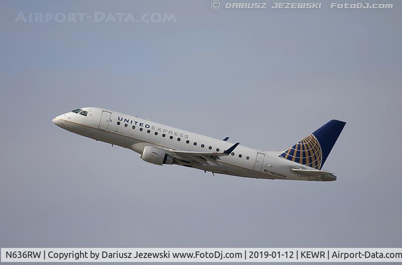 N636RW, 2004 Embraer 170SE (ERJ-170-100SE) C/N 17000052, Embraer 170SE (ERJ-170-100SE) - United Express (Shuttle America)   C/N 17000052, N636RW