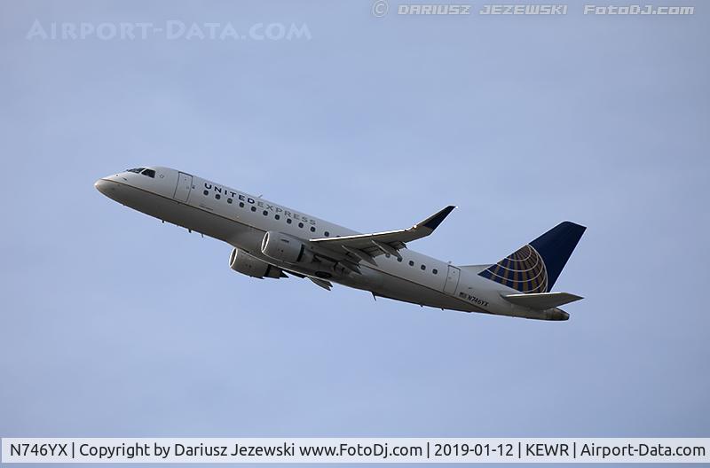 N746YX, 2017 Embraer 175LR (ERJ-170-200LR) C/N 17000671, Embraer 175LR (ERJ-170-200LR) - United Express (Republic Airlines)   C/N 17000671, N746YX