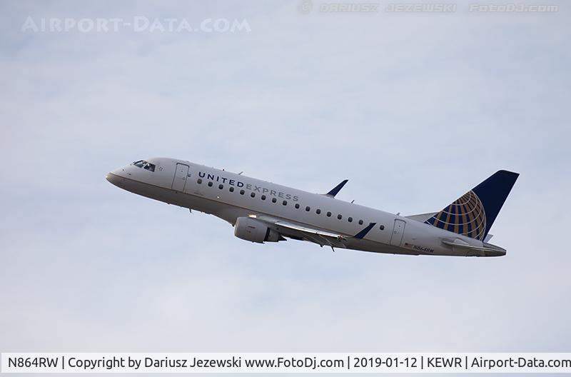 N864RW, 2006 Embraer 170SE (ERJ-170-100SE) C/N 17000117, Embraer 170SE (ERJ-170-100SE) - United Express (Shuttle America)   C/N 17000117, N864RW