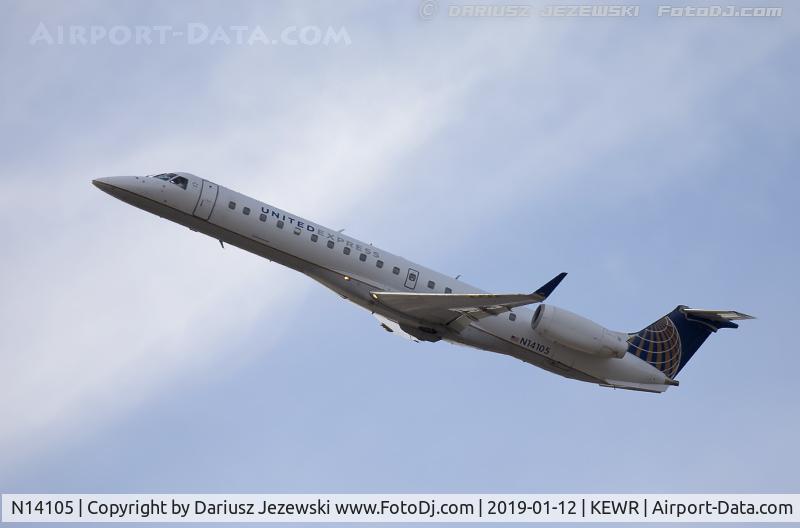 N14105, 2002 Embraer ERJ-145XR (EMB-145XR) C/N 145649, Embraer ERJ-145XR (EMB-145XR) - United Express (ExpressJet Airlines)   C/N 145649, N14105