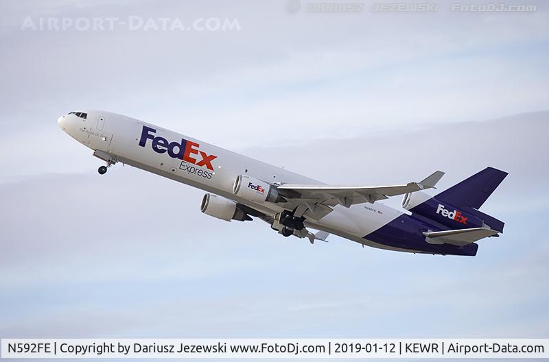 N592FE, 1992 McDonnell Douglas MD-11F C/N 48550, McDonnell Douglas MD-11(F) - FedEx - Federal Express  C/N 48550, N592FE