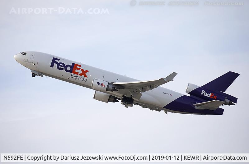 N592FE, 1992 McDonnell Douglas MD-11F C/N 48550, McDonnell Douglas MD-11(F) - FedEx - Federal Express  C/N 48550, N592FE