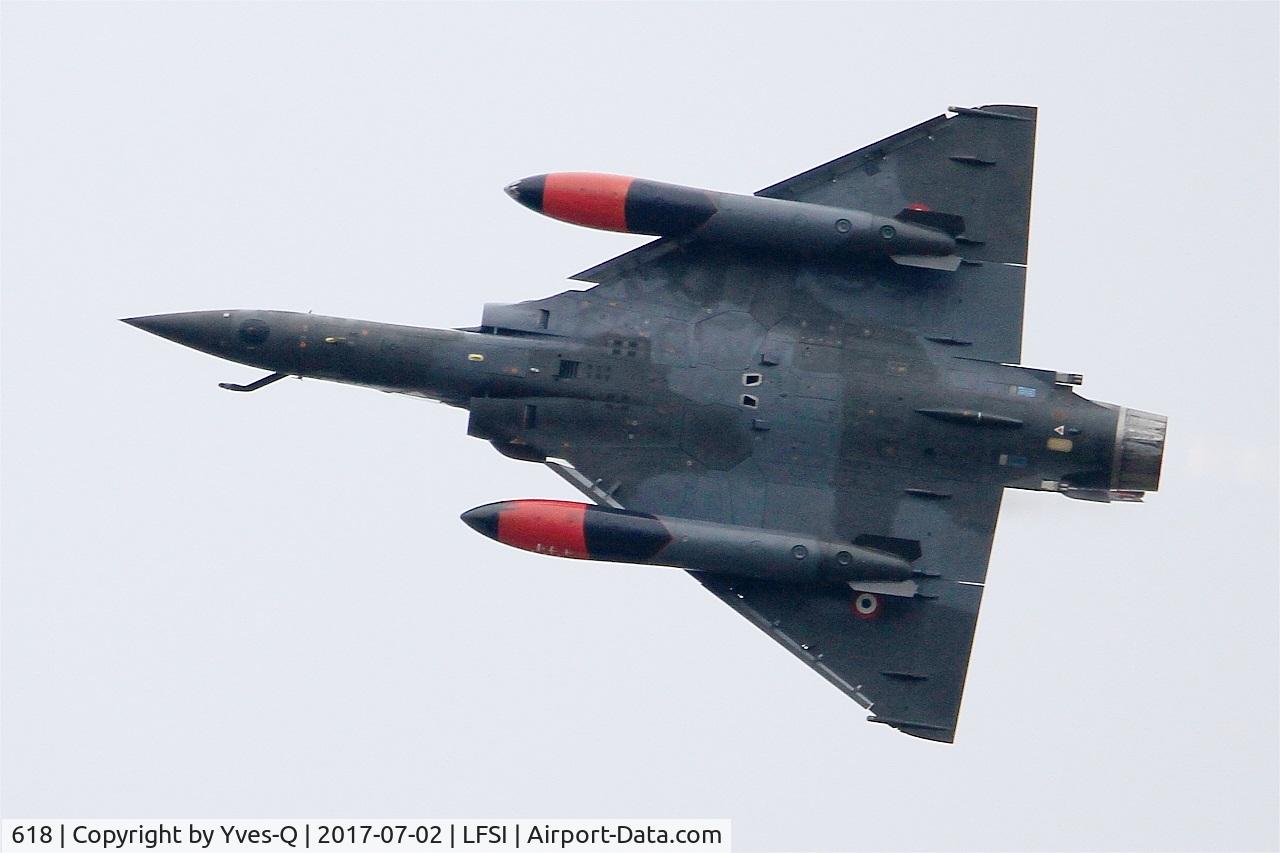 618, Dassault Mirage 2000D C/N 417, Dassault Mirage 2000D, On display, St Dizier-Robinson Air Base 113 (LFSI) Open day 2017