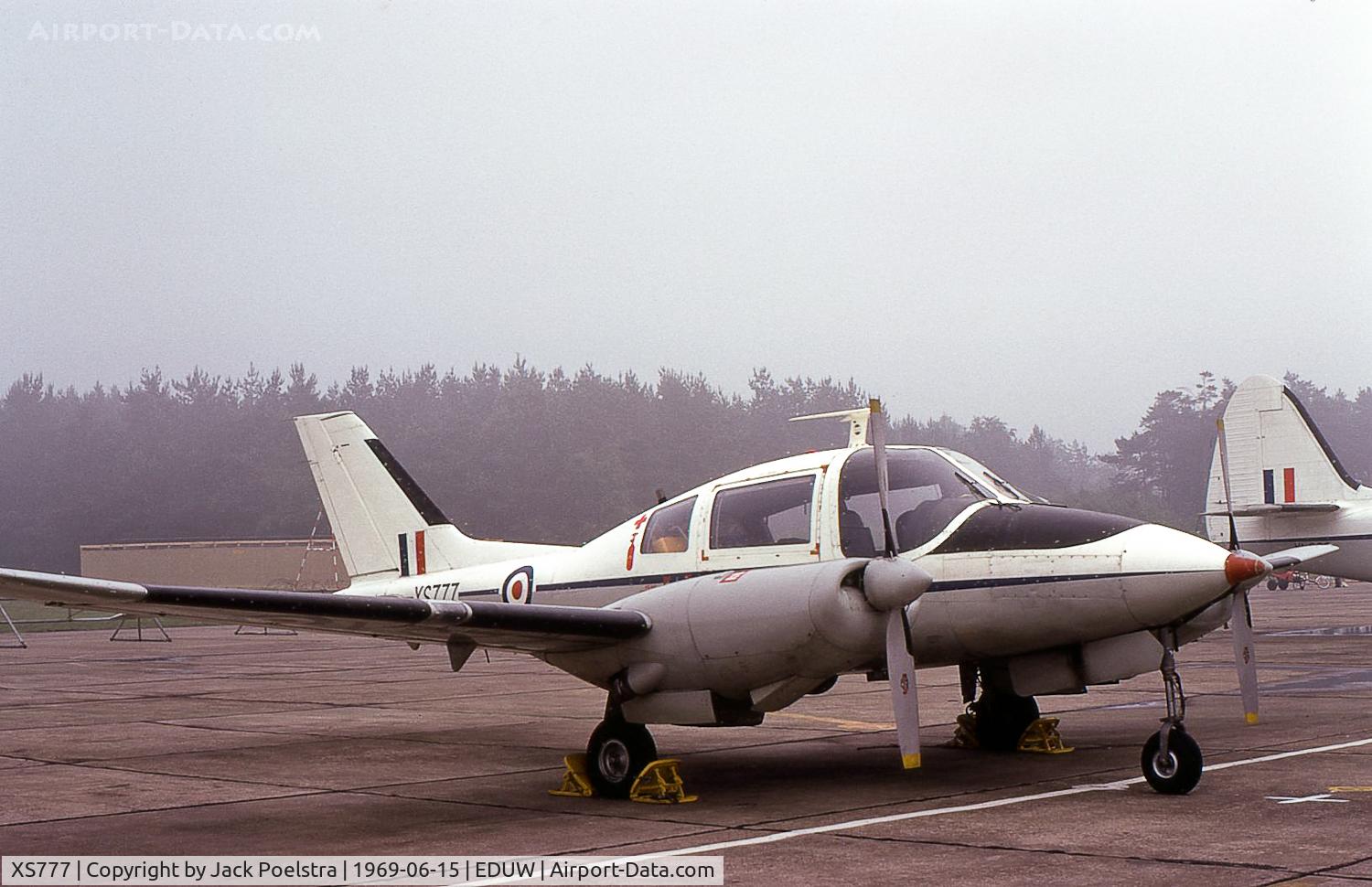 XS777, 1965 Beagle B-206R Basset CC.1 C/N R.13/B.025, XS777 at Wildenrath AFB Germany