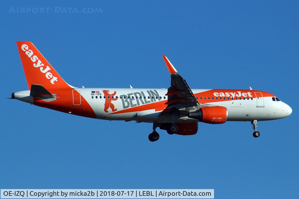 OE-IZQ, 2015 Airbus A320-214 C/N 6877, Landing