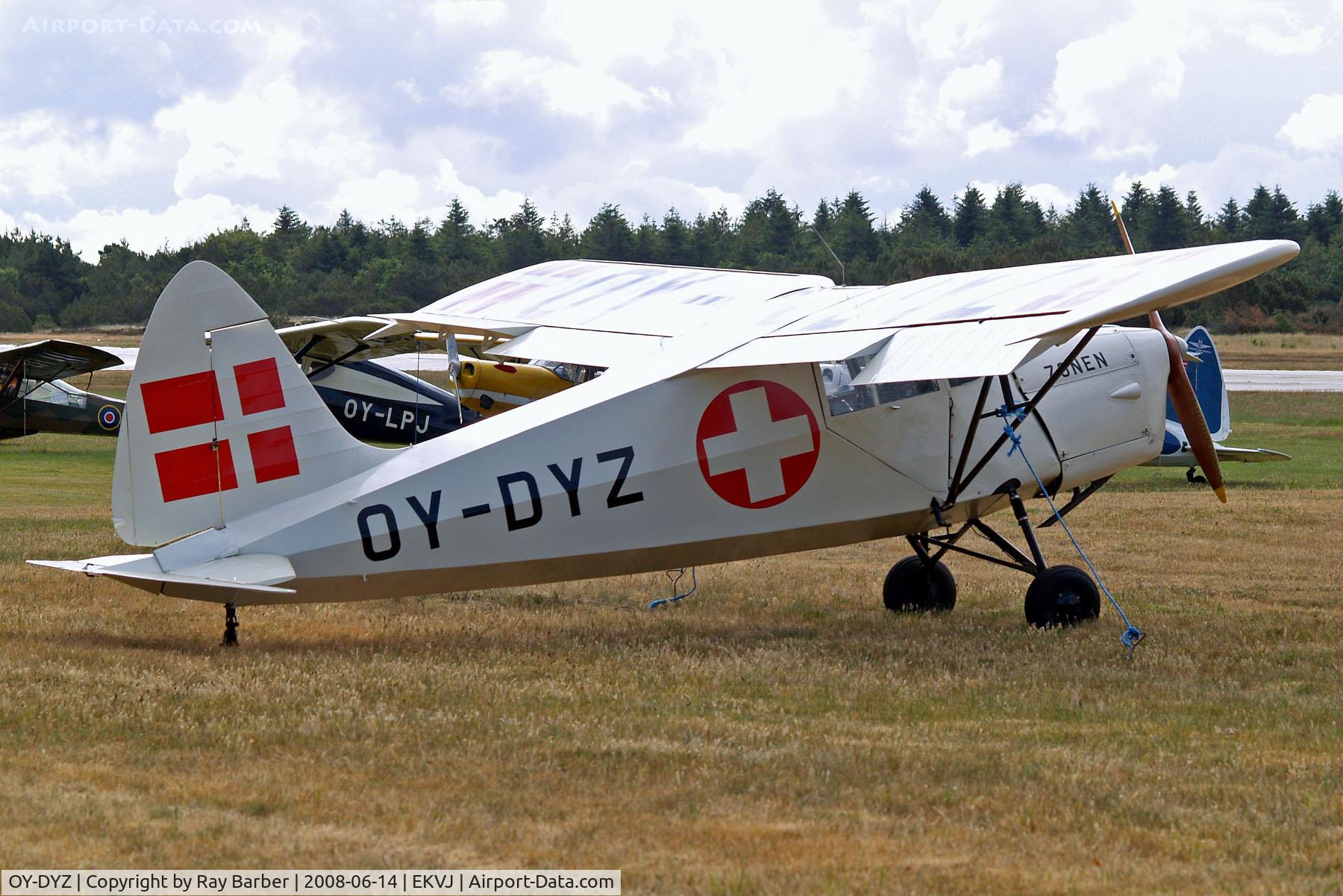 OY-DYZ, 1946 SAI KZ III U-1 C/N 56, OY-DYZ   S.A.I. KZ.III U-1 [56] Stauning~OY 14/06/2008