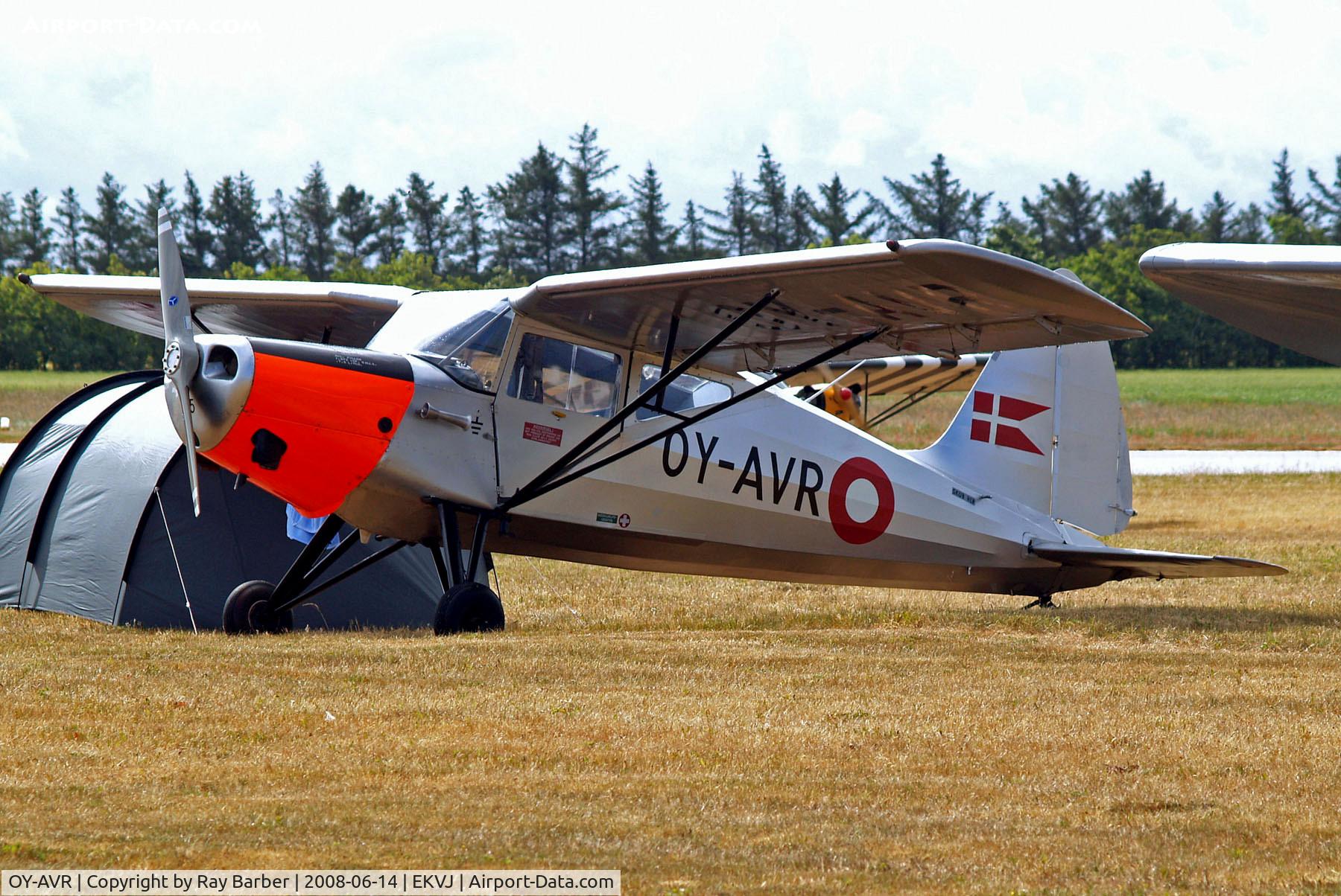 OY-AVR, 1947 SAI KZ VII Laerke C/N 176, OY-AVR   S.A.I. KZ VII U-4 Laerke [176] Stauning~OY 14/06/2008