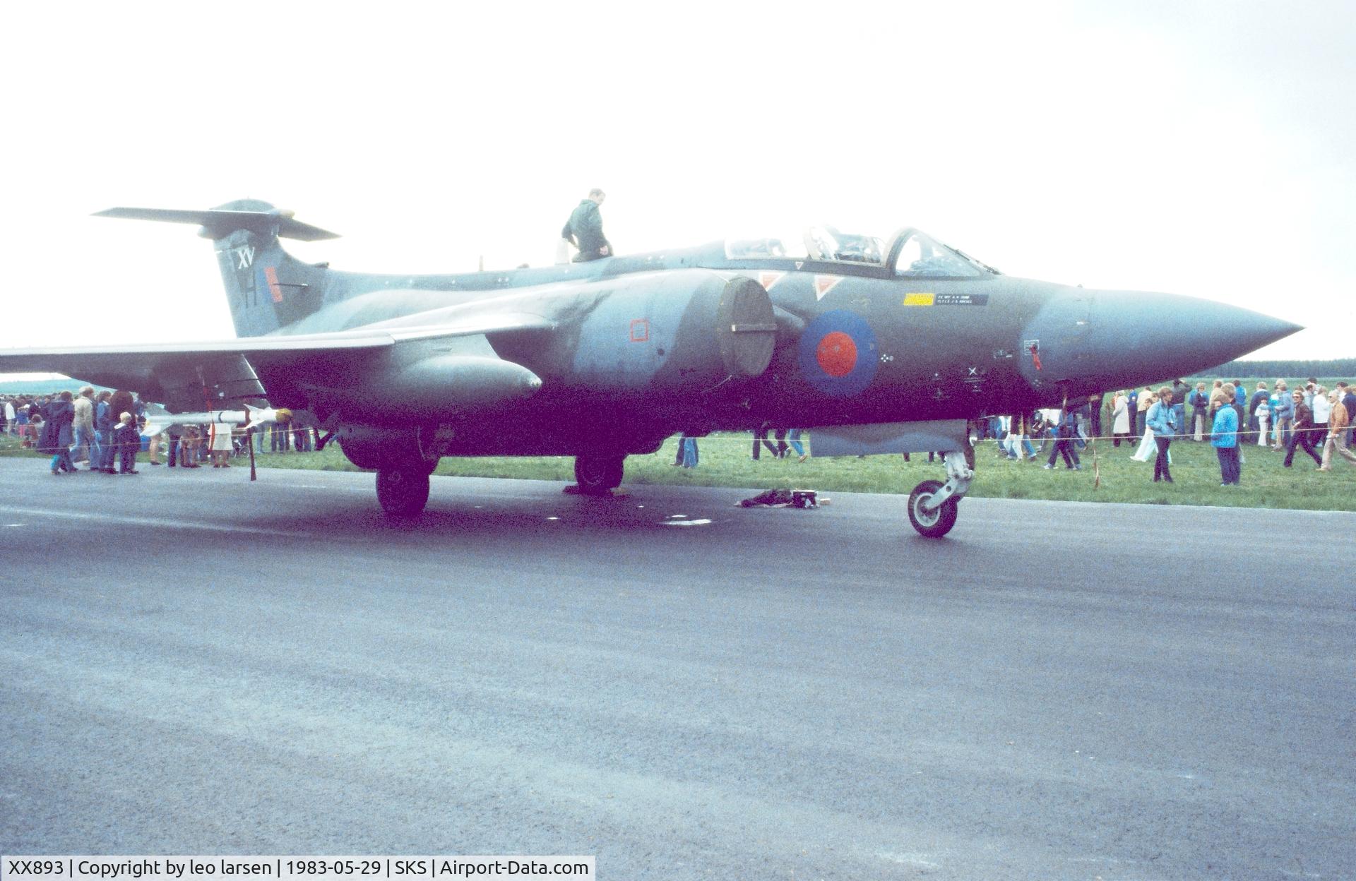 XX893, 1975 Hawker Siddeley Buccaneer S.2B C/N B3-02-74, Air Show Skrydstrup 29.5.1983
