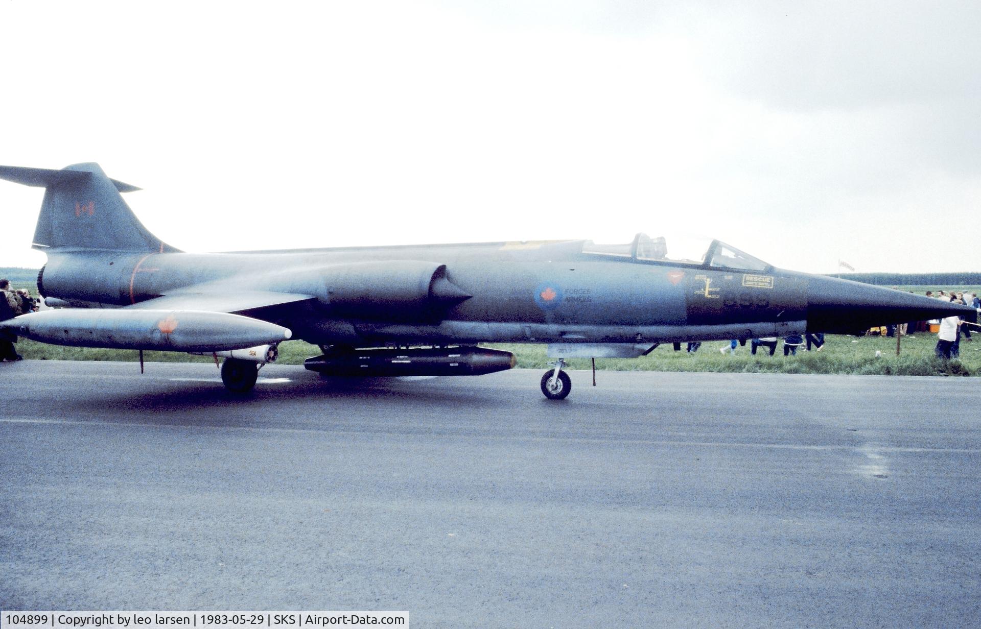 104899, Canadair CF-104 Starfighter C/N 683A-1199, Air Show Skrydstrup 29.5.1983