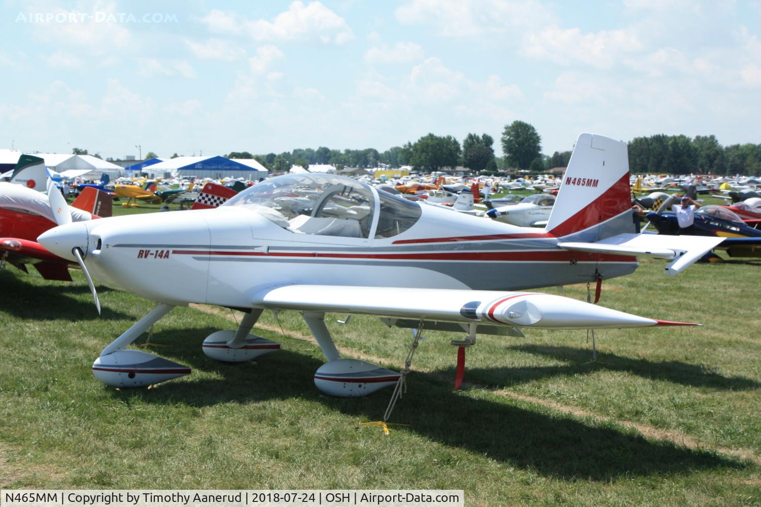 N465MM, 2016 Vans RV-14A C/N 140134, 2016 Vans RV-14A, c/n: 140134