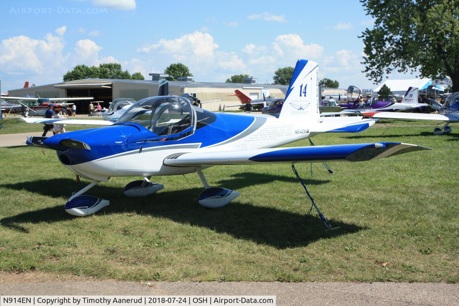 N914EN, 2017 Vans RV-12 C/N 120522, 2017 VANS AIRCRAFT INC RV-12, c/n: 120522