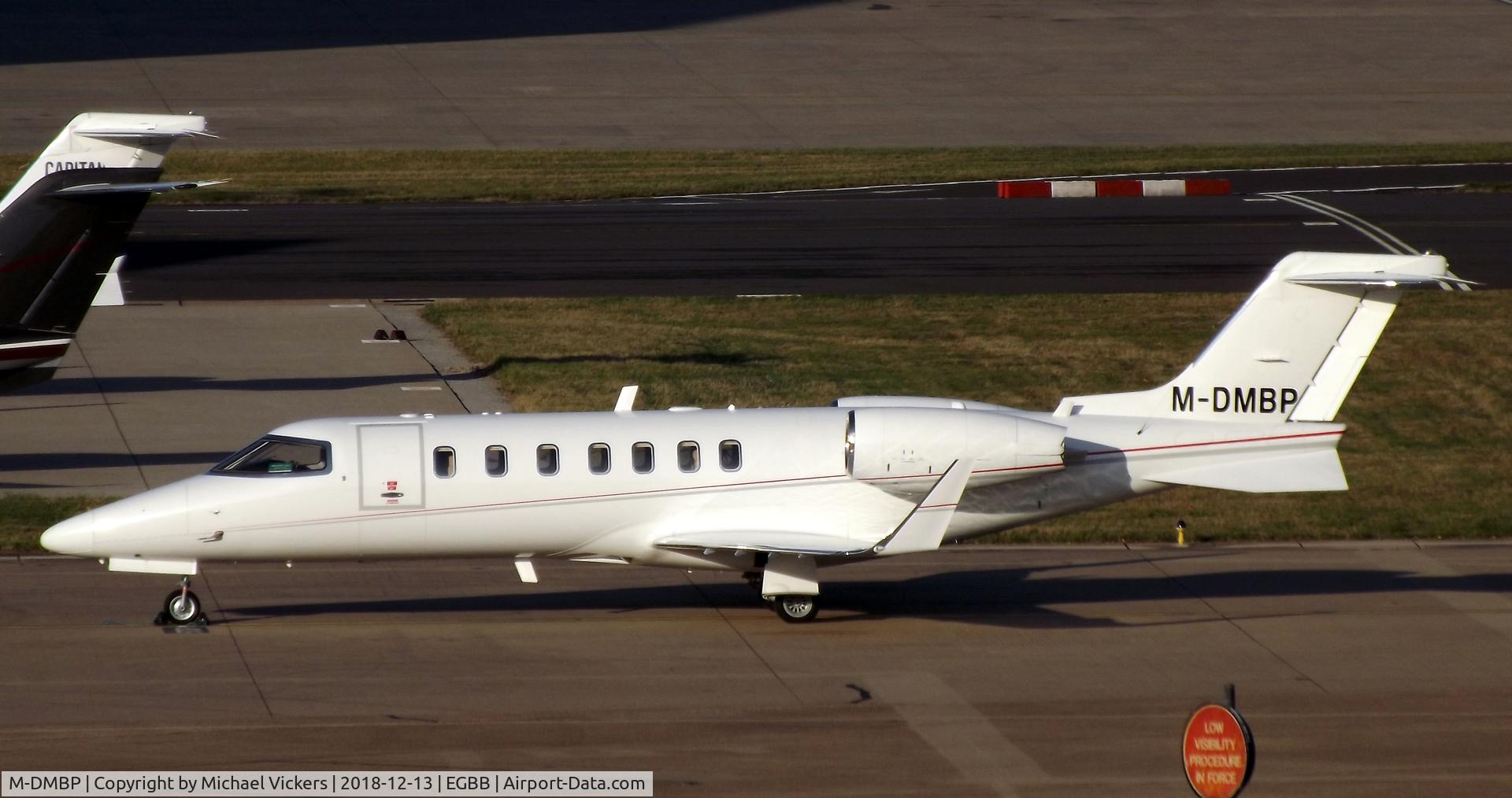 M-DMBP, 2012 Learjet 40 C/N 45-2133, Parked on the elmdon apron