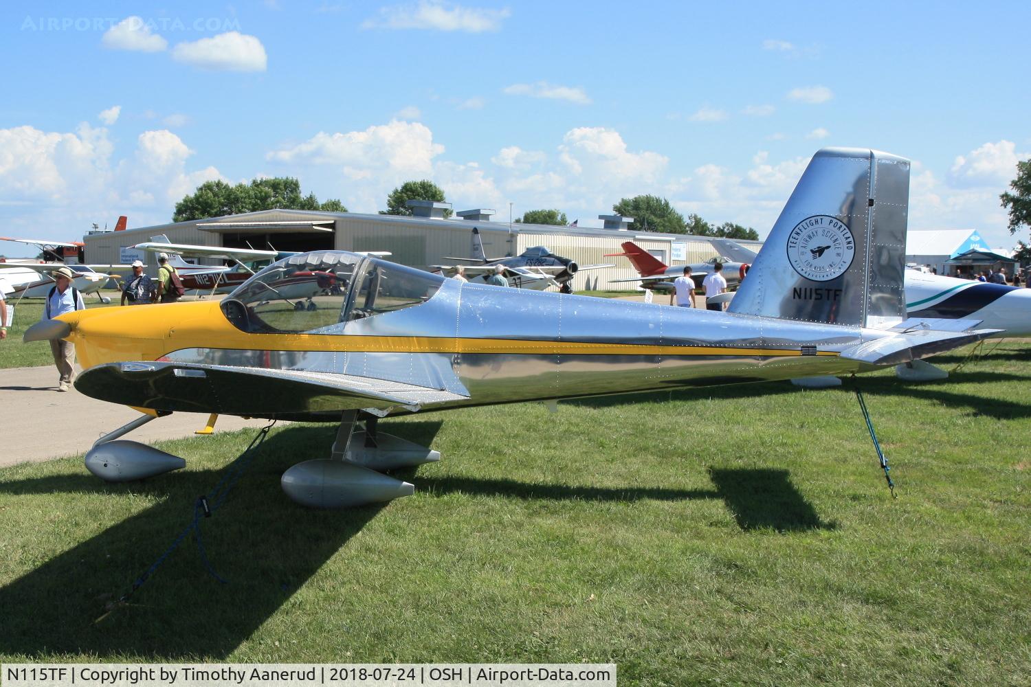 N115TF, 2018 Vans RV-12 C/N 121017, 2018 VANS AIRCRAFT INC RV-12, c/n: 121017