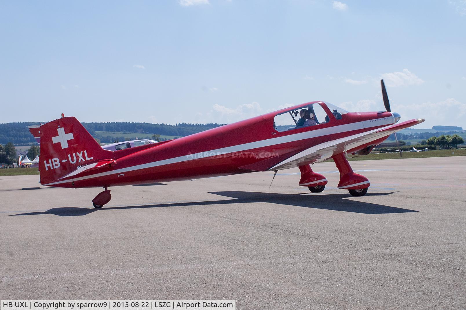 HB-UXL, 1961 Bolkow Bo-207 C/N 208, At Grenchen