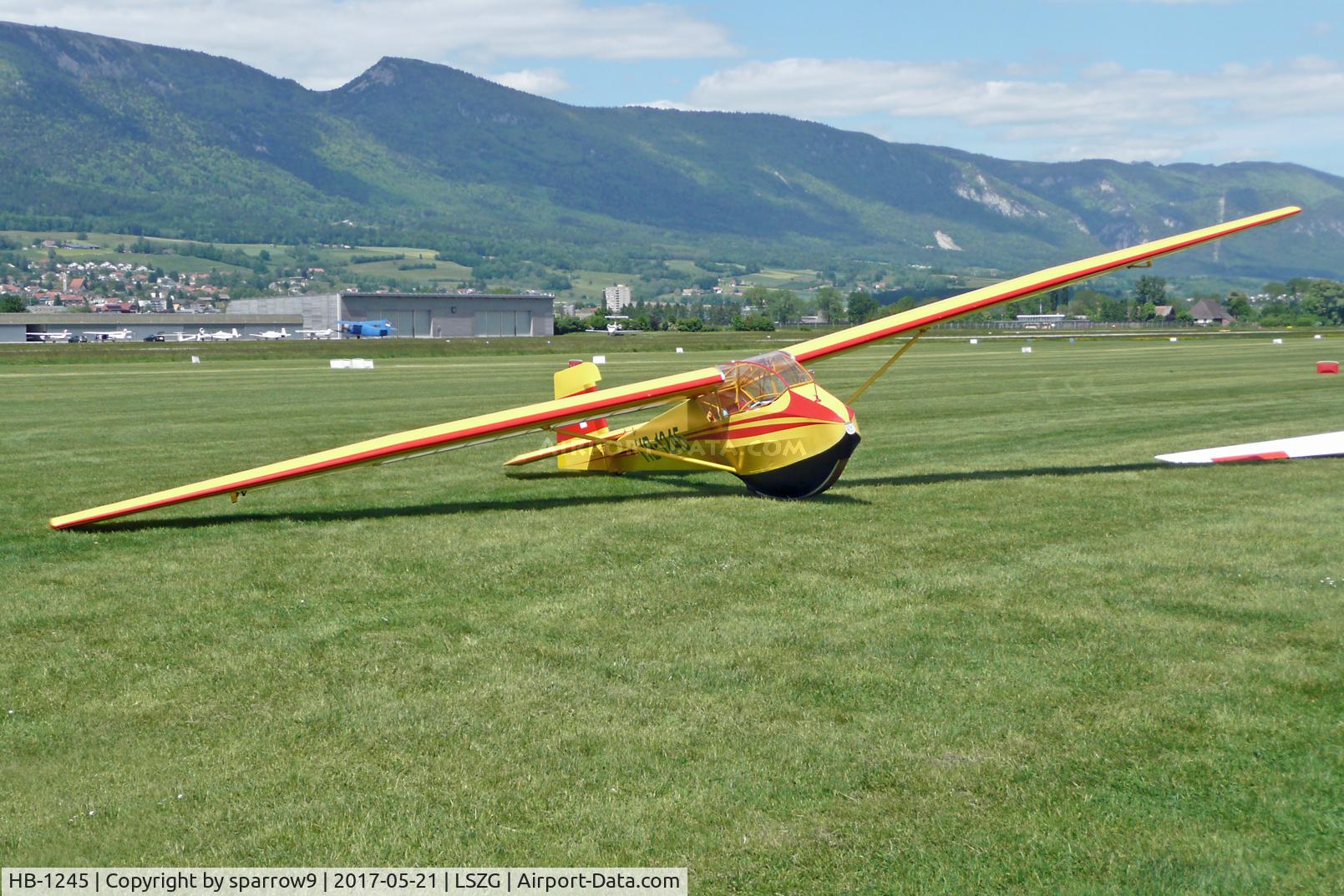 HB-1245, 1955 Schleicher Ka-4 Rhönlerche II C/N 116, Museums-day 2017 Grenchen