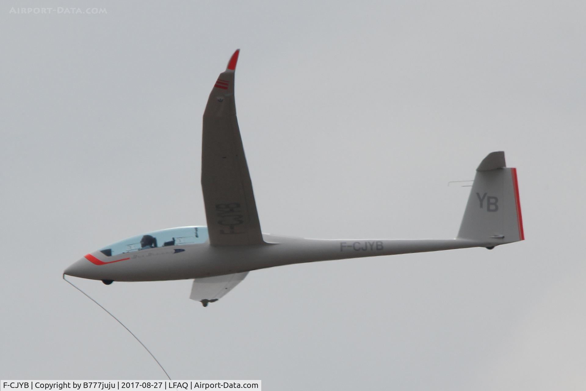 F-CJYB, Schempp-Hirth Duo Discus T C/N 181, at Albert