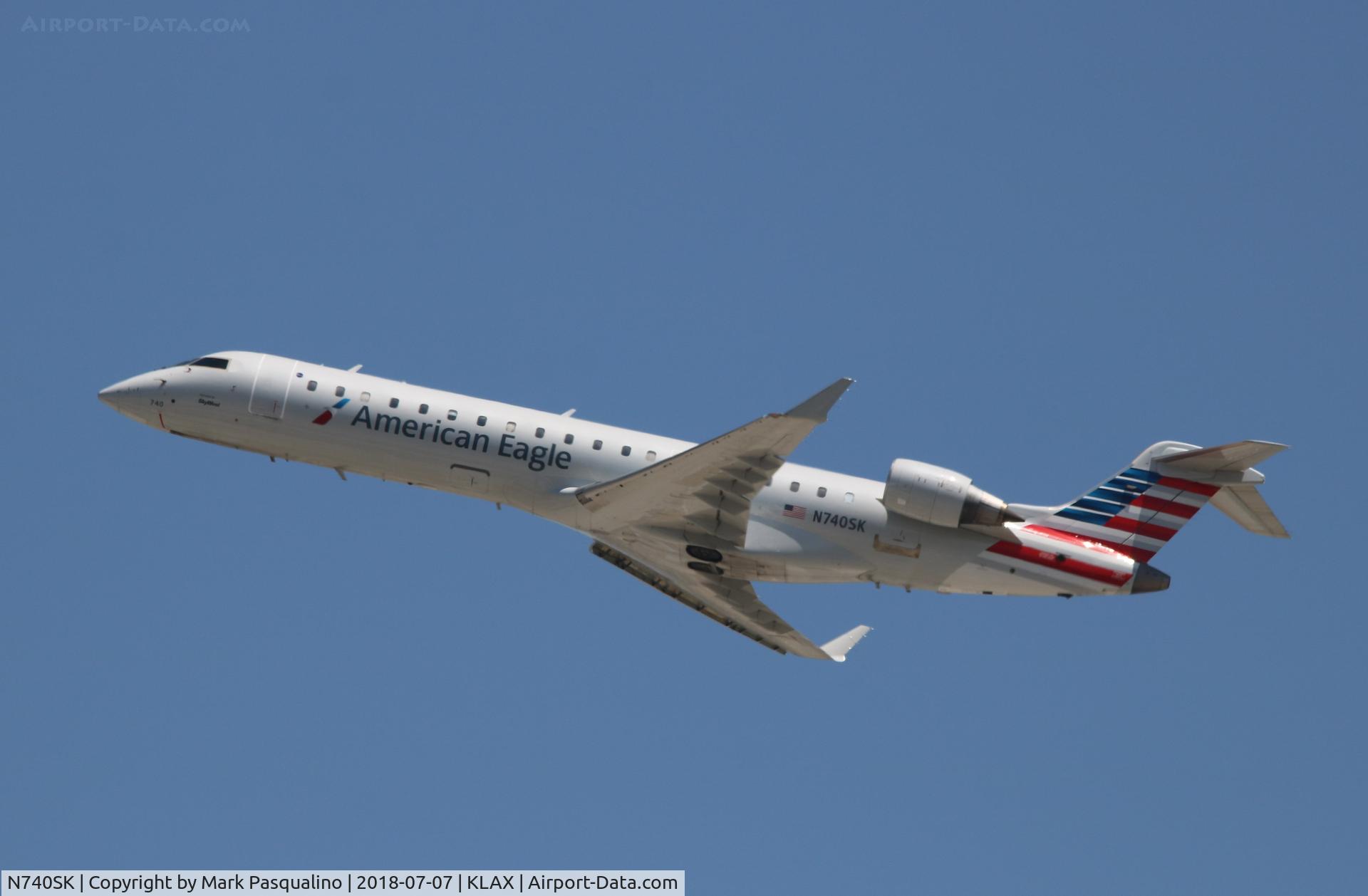N740SK, 2005 Bombardier CRJ-701 (CL-600-2C10) Regional Jet C/N 10196, CL-600-2C10