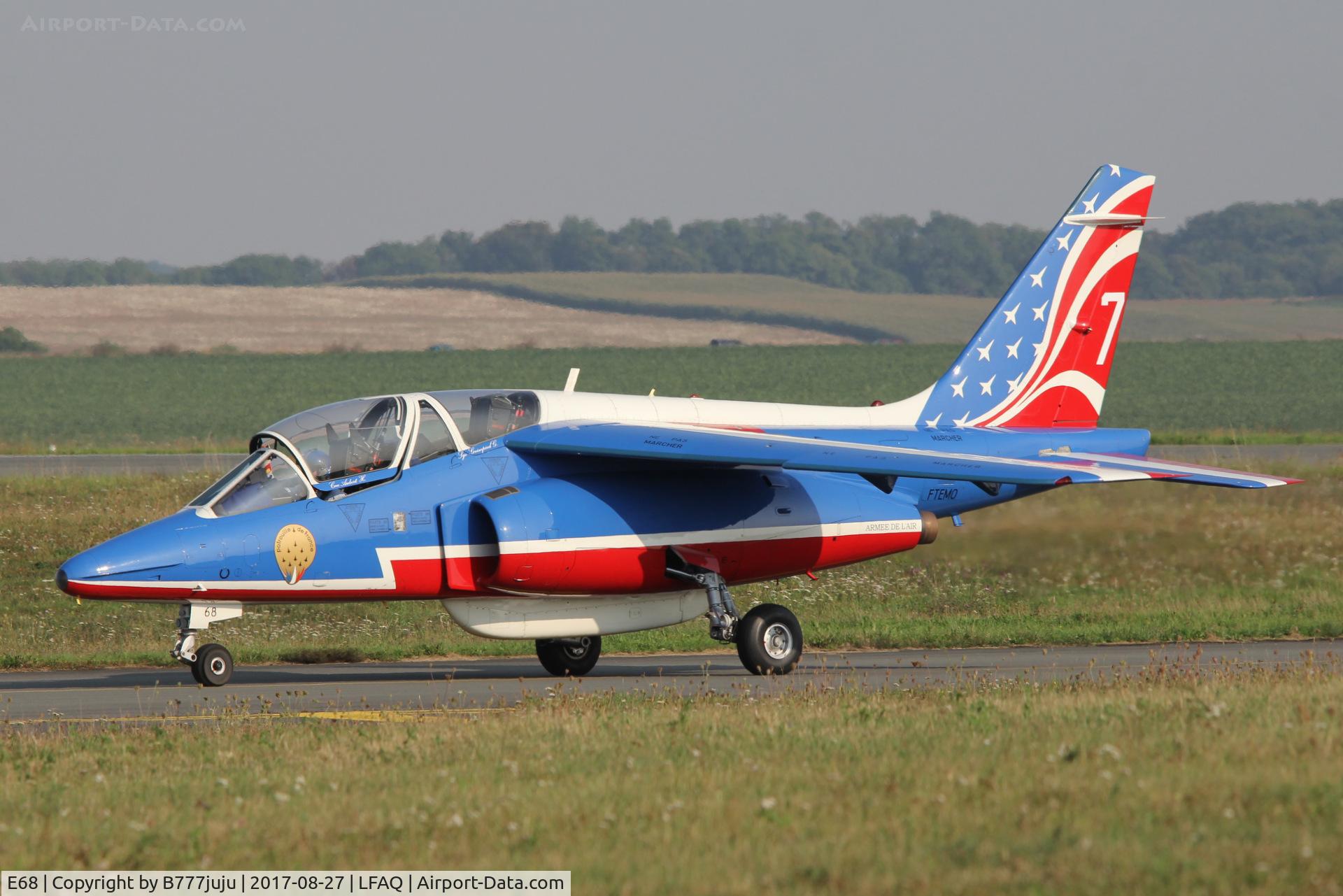 E68, Dassault-Dornier Alpha jet E C/N E68, at Albert, ATHOS 7