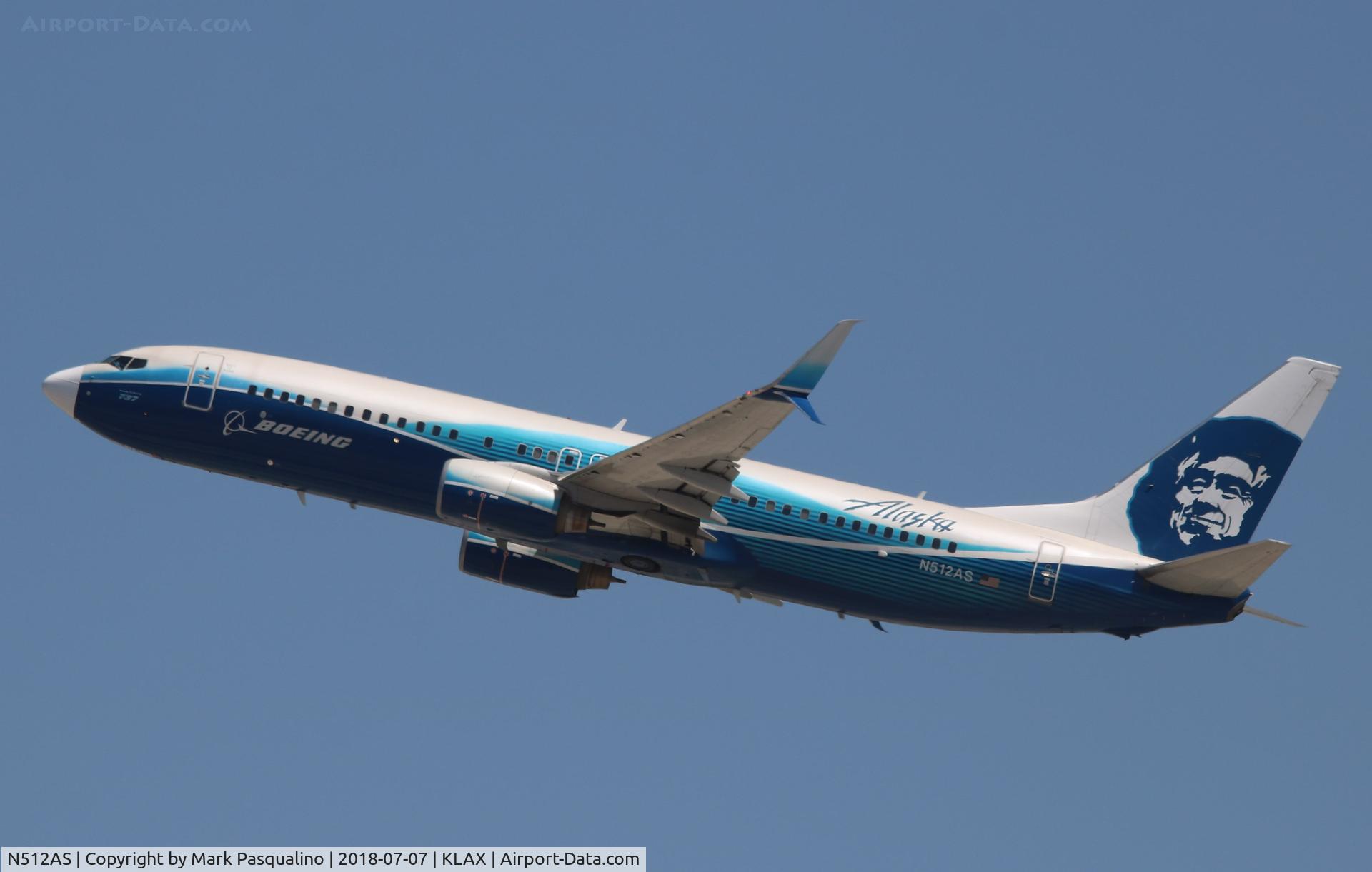 N512AS, 2008 Boeing 737-890 C/N 39043, Boeing 737-890