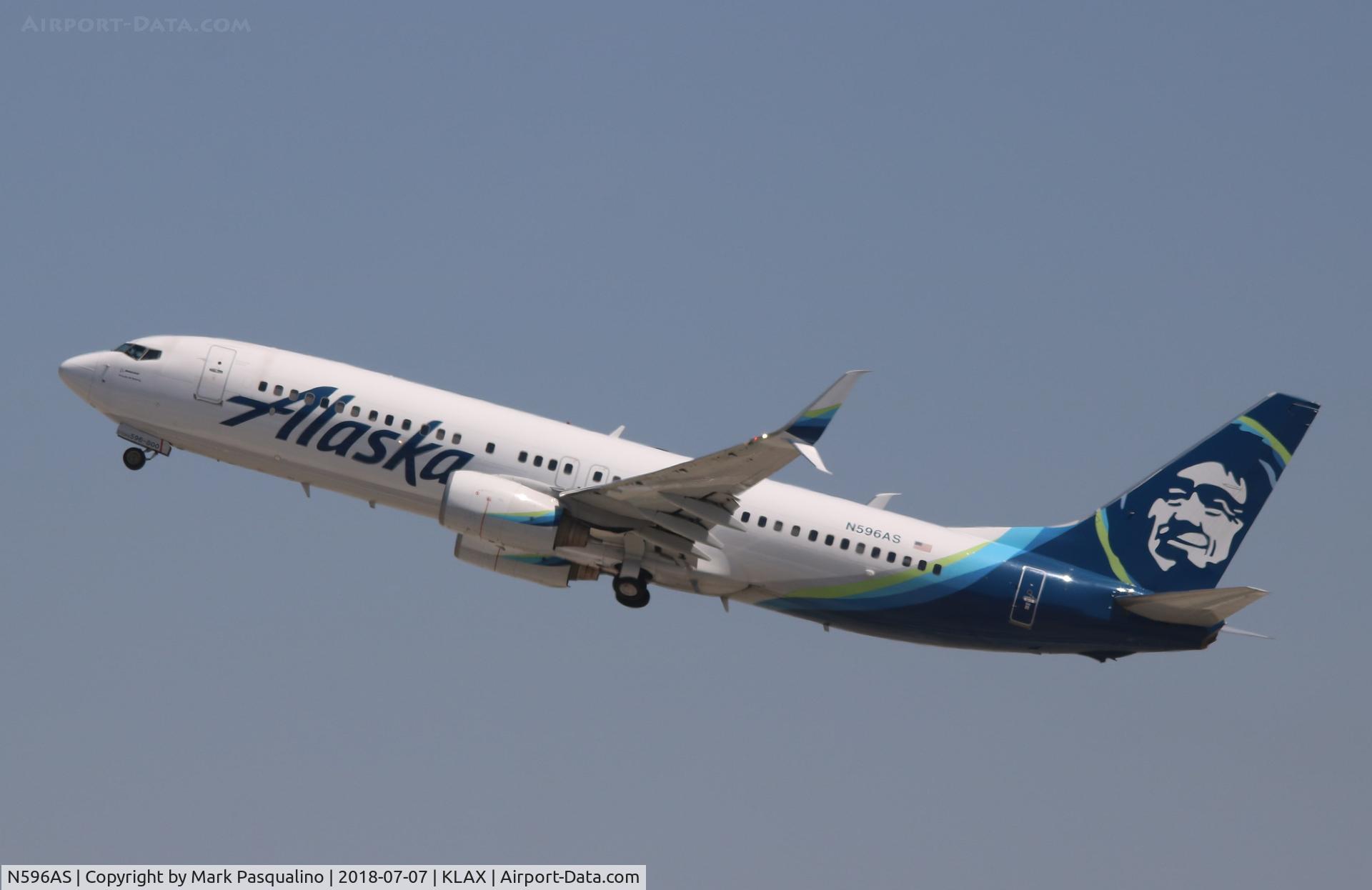 N596AS, 2008 Boeing 737-890 C/N 35688, Boeing 737-890