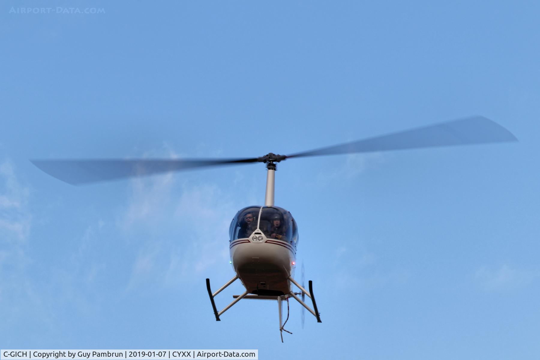 C-GICH, 2018 Robinson R44 II C/N 14263, Landing