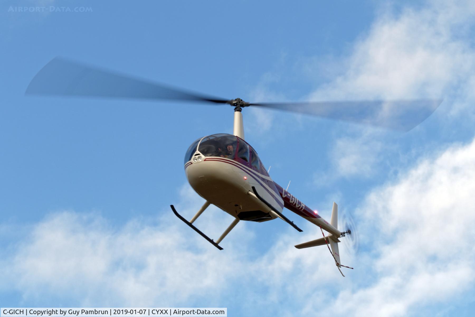 C-GICH, 2018 Robinson R44 II C/N 14263, Landing