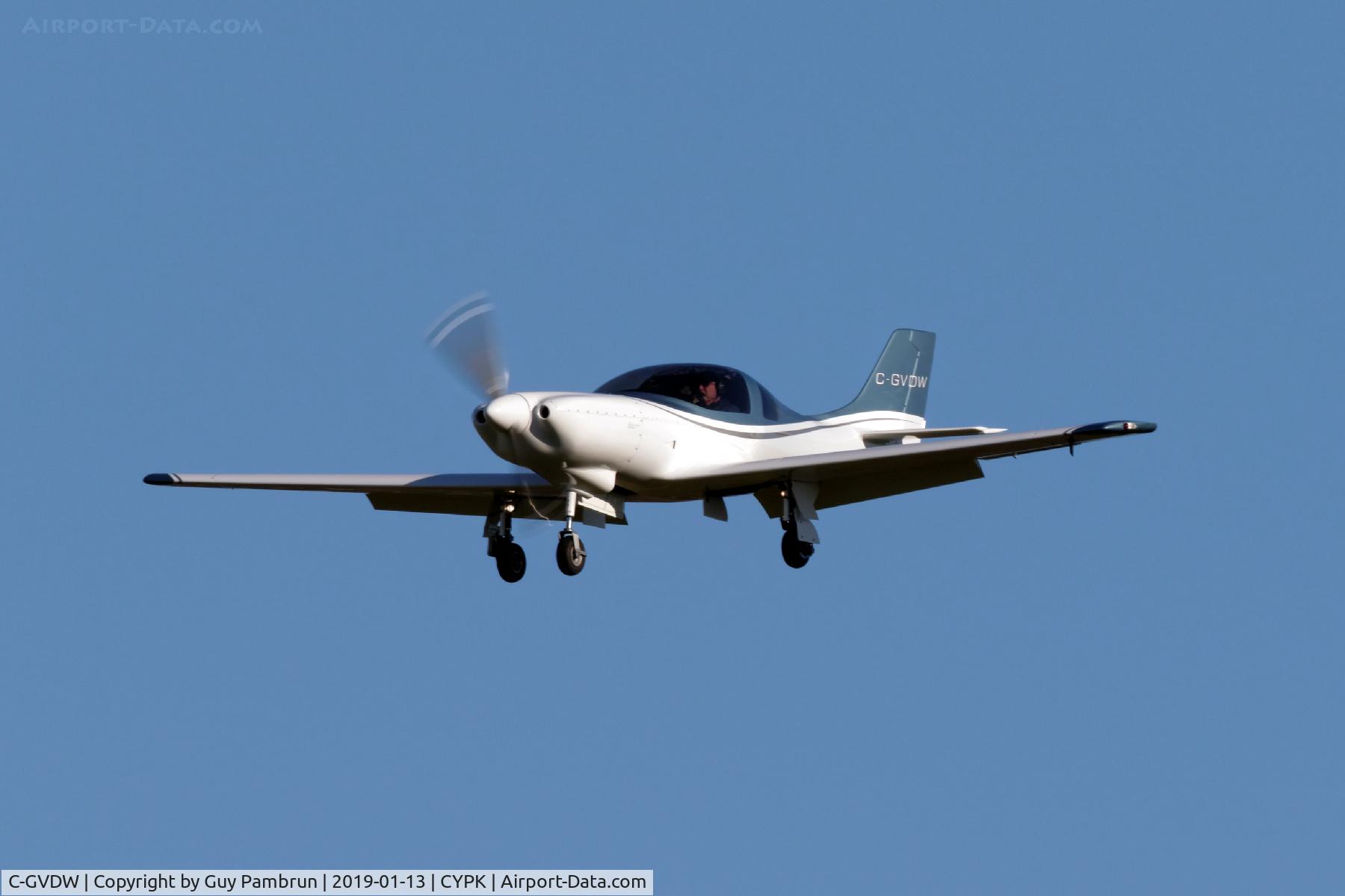 C-GVDW, 1992 Lancair 320 C/N 232-320, Landing