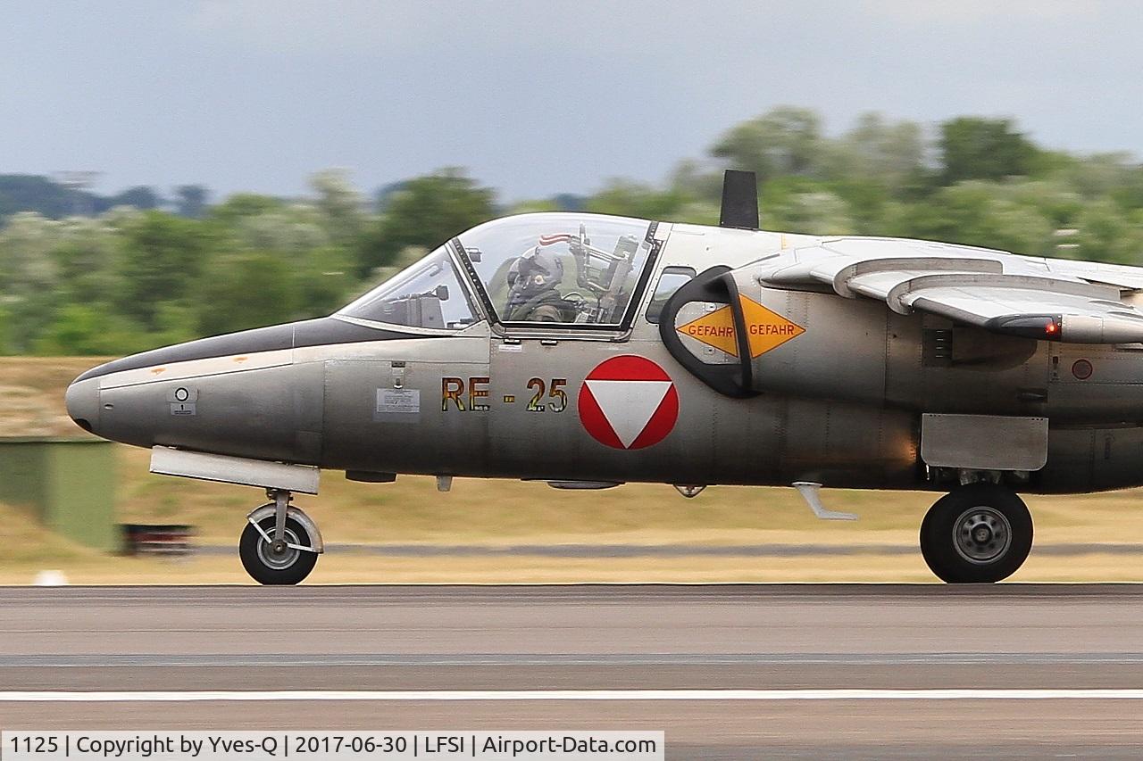 1125, Saab 105OE C/N 105425, Saab 105OE, Landing rwy 29, St Dizier-Robinson Air Base 113 (LFSI) Open day 2017