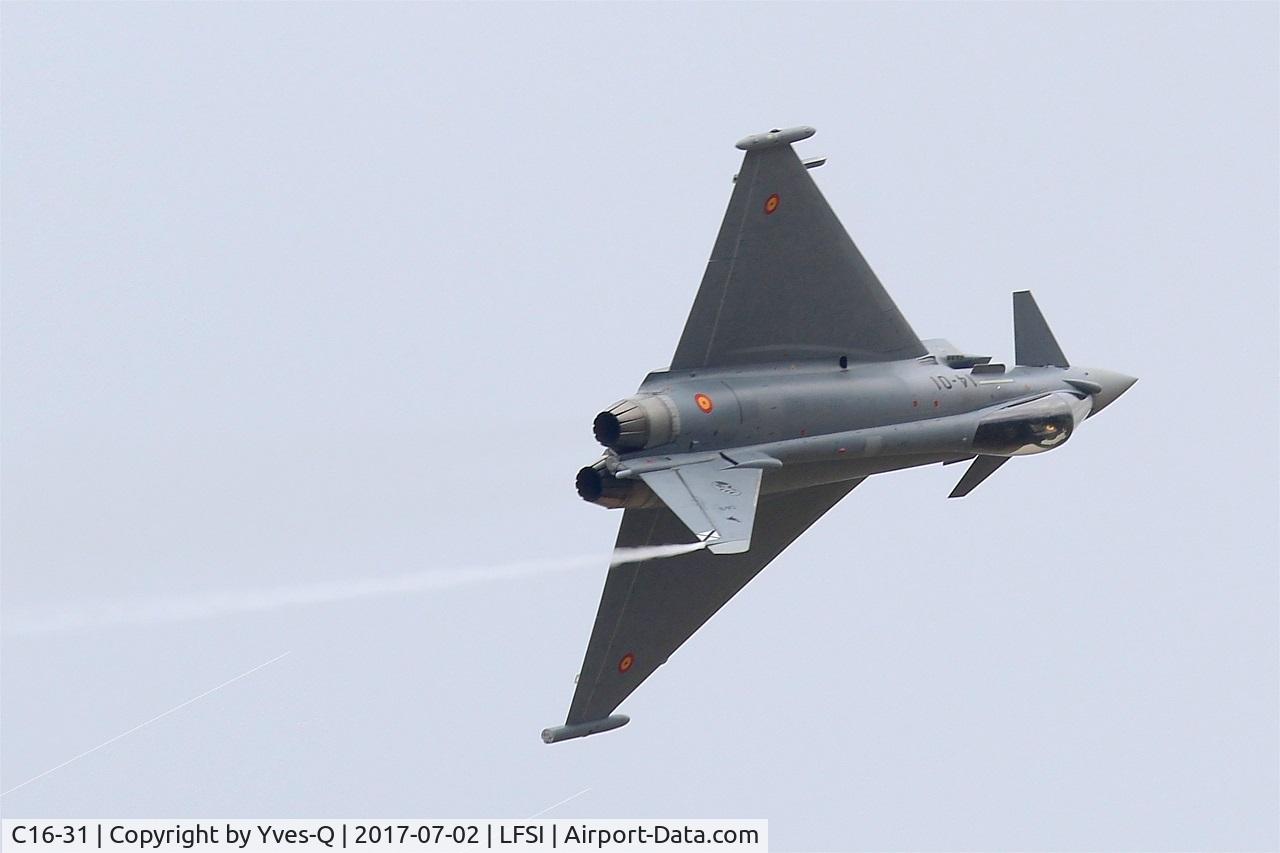 C16-31, Eurofighter EF-2000 Typhoon S C/N SS012, Eurofighter EF-2000 Typhoon S, On display, St Dizier-Robinson Air Base 113 (LFSI) Open day 2017