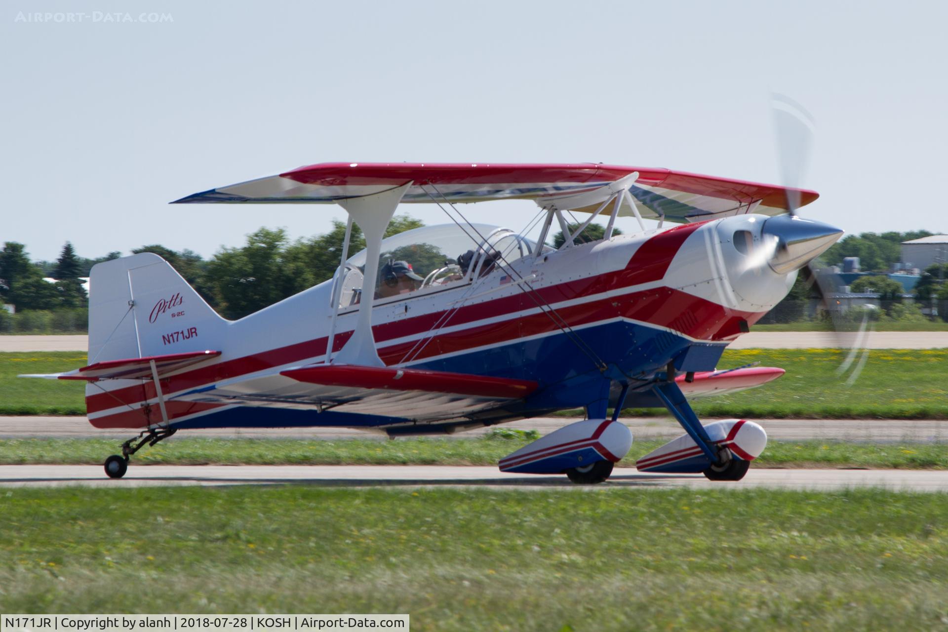 N171JR, 1998 Aviat Pitts S-2C Special C/N 6012, At AirVenture 2018