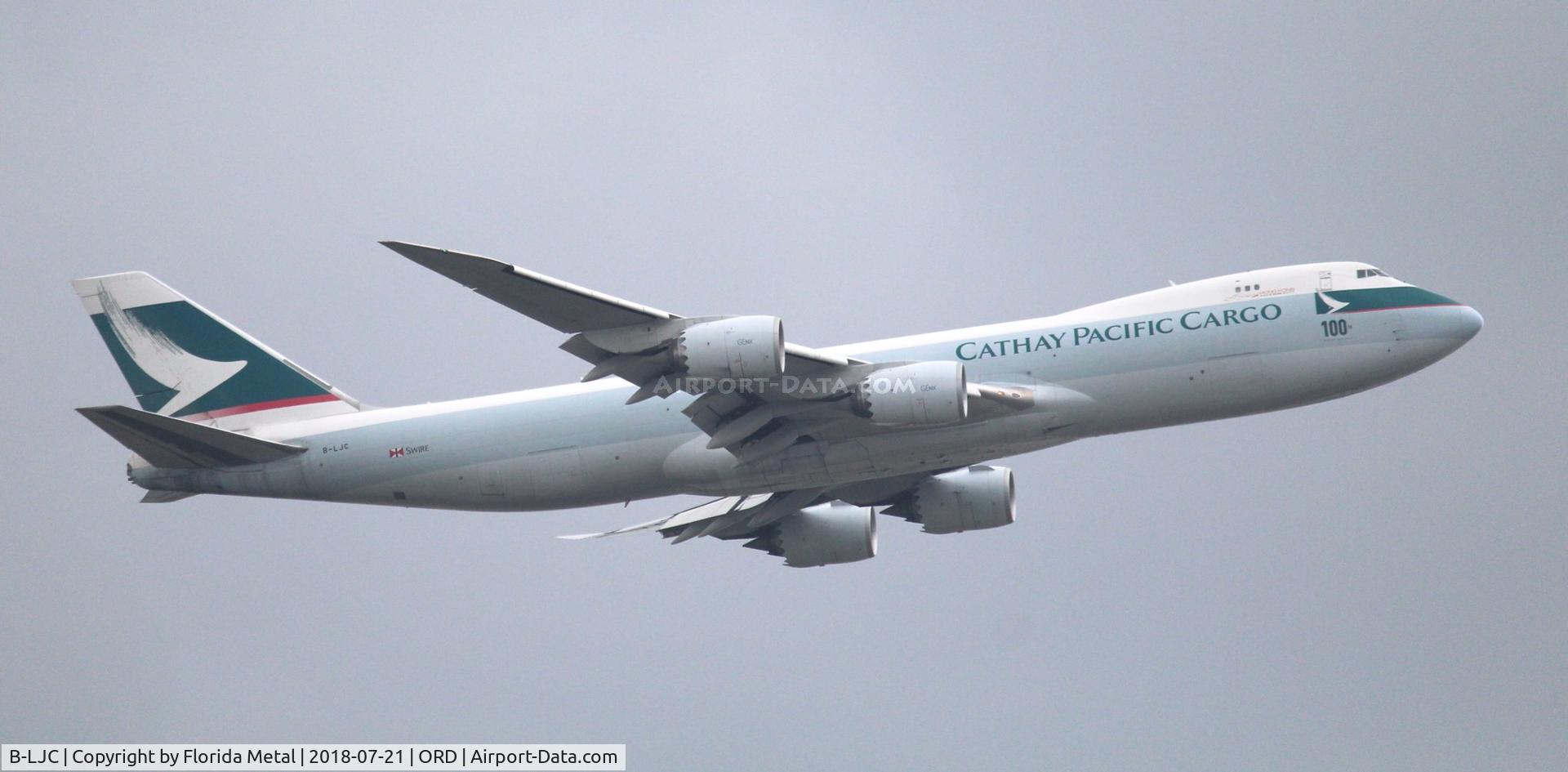 B-LJC, 2011 Boeing 747-867F/SCD C/N 39240, Cathay Pacific