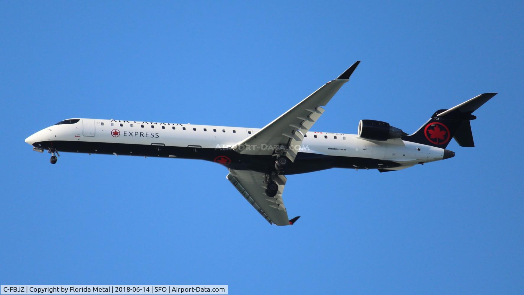 C-FBJZ, 2005 Canadair CRJ-705ER (CL-600-2D15) Regional Jet C/N 15037, Air Canada