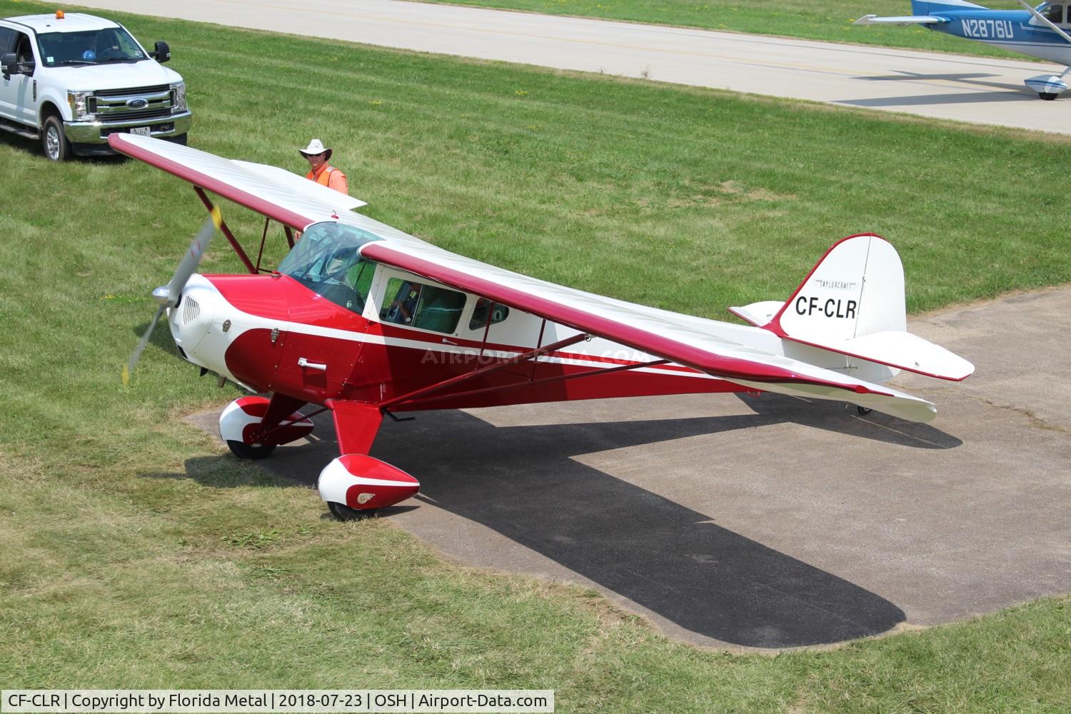 CF-CLR, 1946 Taylorcraft BC-12 C/N 8886, BC-12