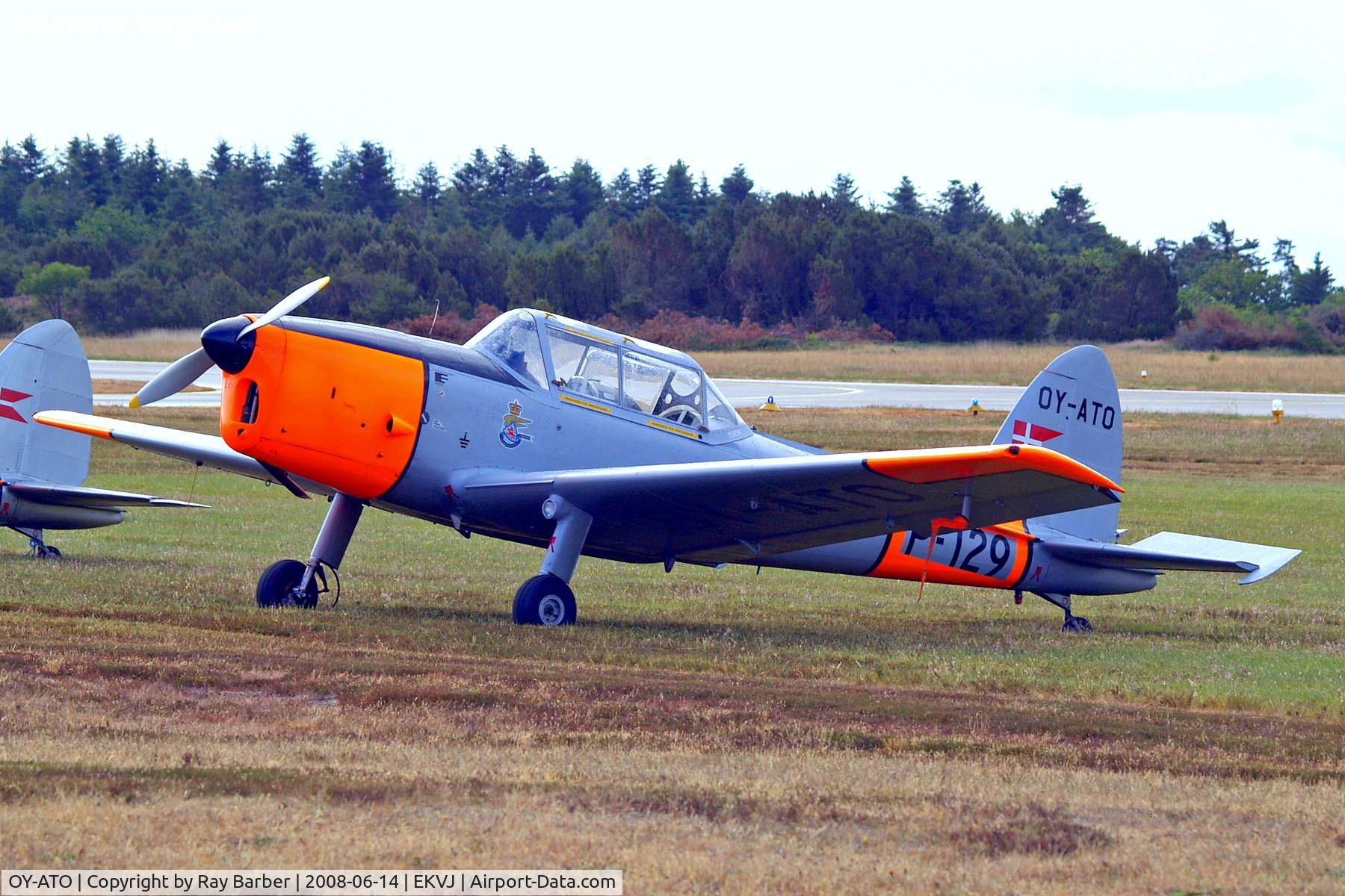 OY-ATO, 1950 De Havilland DHC-1 Chipmunk 22 C/N C1/0108, OY-ATO   (P-129) De Havilland Canada DHC-1 Chipmunk 22 [C1/0108] Stauning~OY 14/06/2008