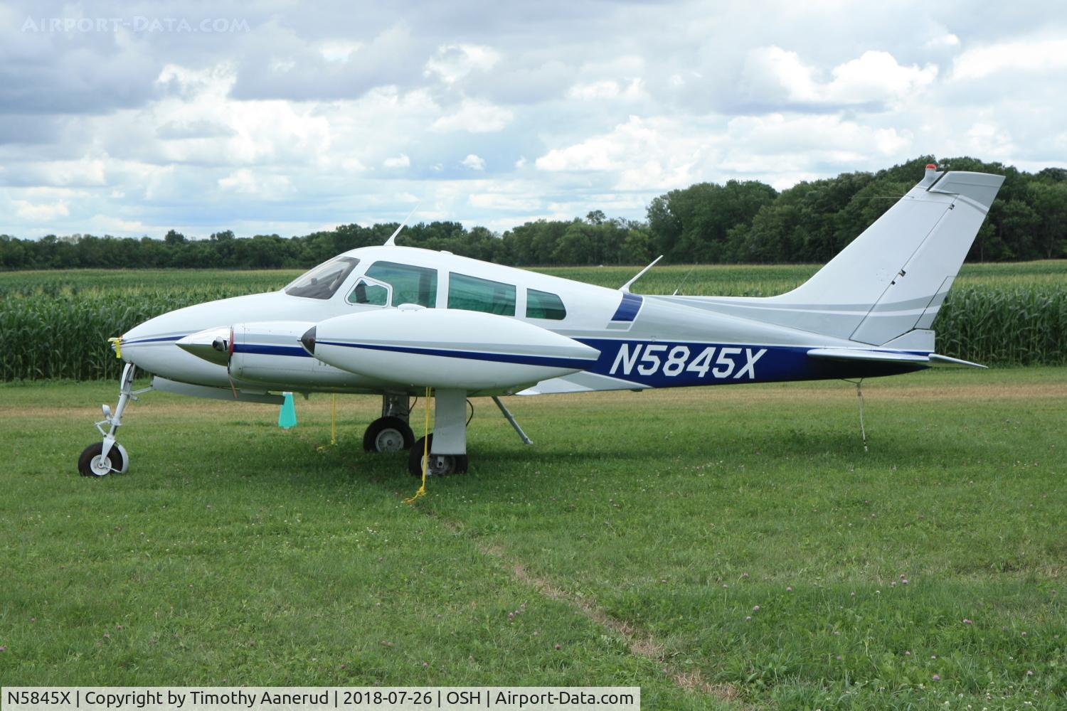 N5845X, 1961 Cessna 310F C/N 310-0145, 1961 Cessna 310F, c/n: 310-0145