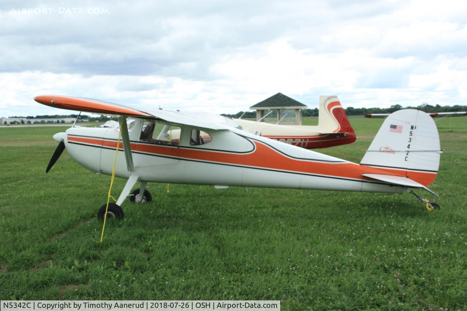 N5342C, 1950 Cessna 140A C/N 15565, 1950 Cessna 140A, c/n: 15565