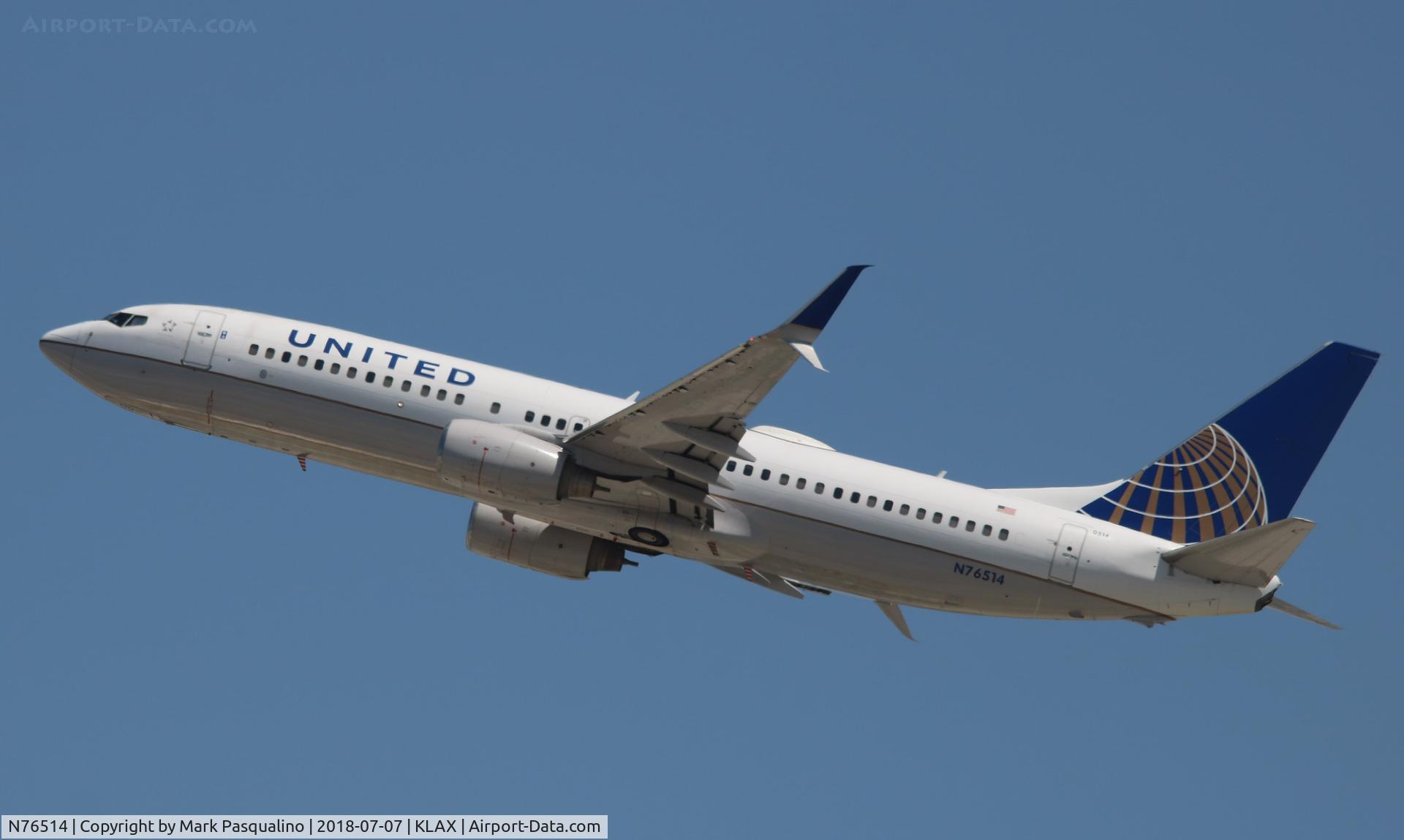 N76514, 2008 Boeing 737-824 C/N 31626, Boeing 737-824