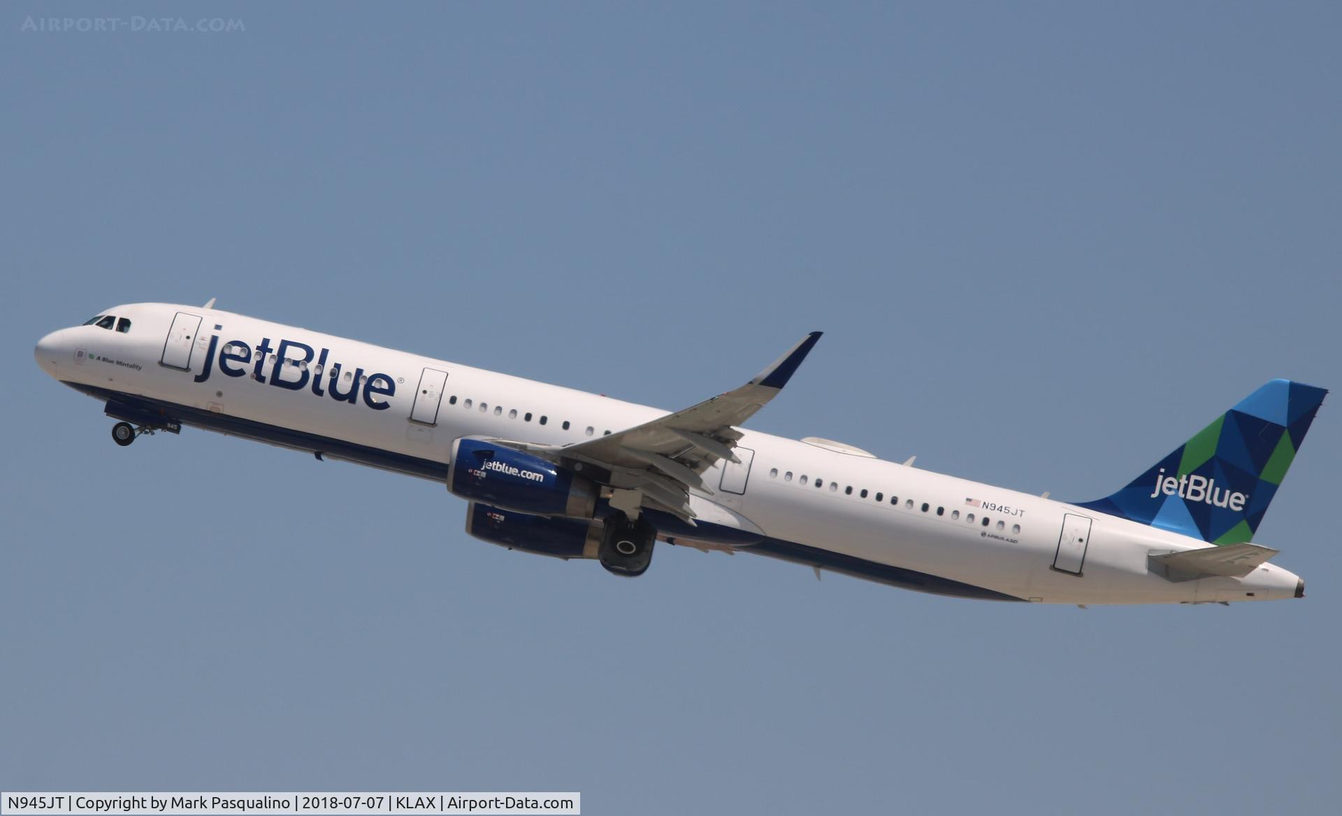 N945JT, 2014 Airbus A321-231 C/N 6390, Airbus A321-231
