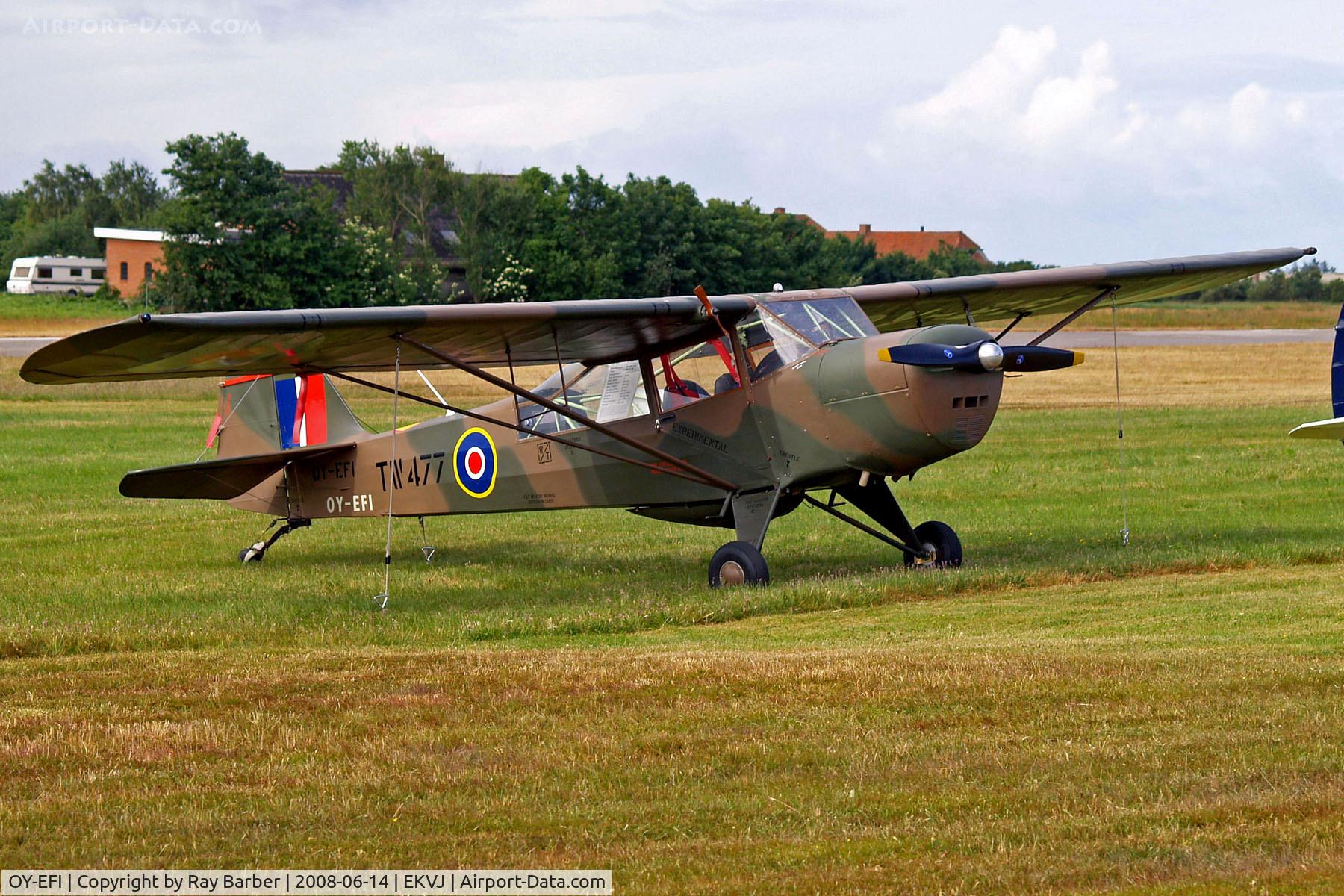 OY-EFI, 1944 Taylorcraft J Auster 5 C/N 1815, OY-EFI   (TW477) Auster 5M [1815] Stauning~OY 14/06/2008